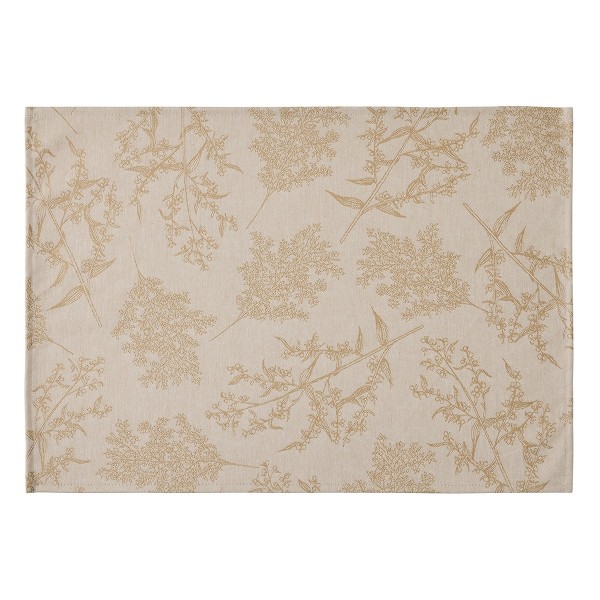 Set de table enduit Champêtre Graminées, Le Jacquard Français
