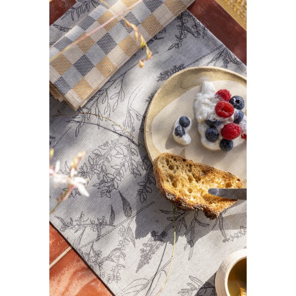 Set de table enduit Champêtre Herbier, Le Jacquard Français