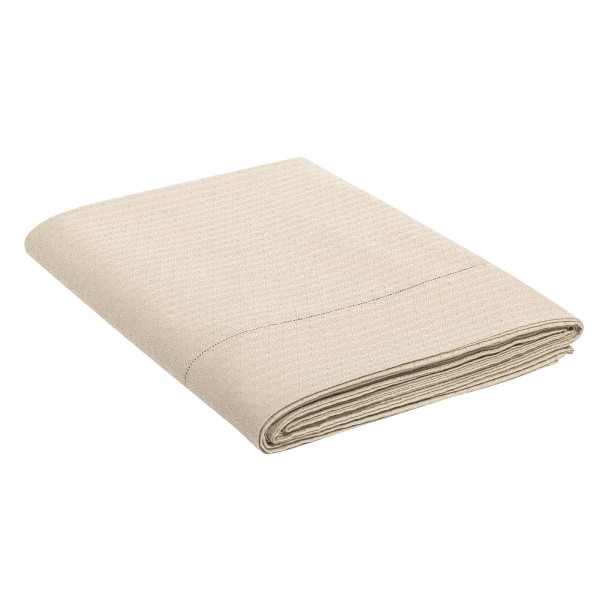 Drap plat coton peigné  118 fils/cm² Portofino Duna