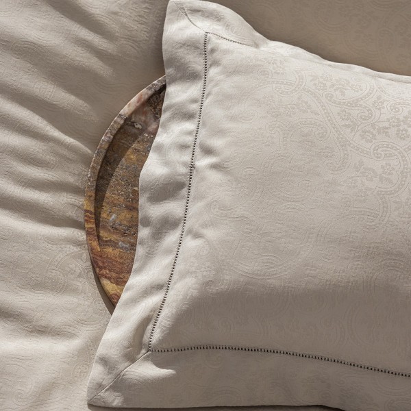 Taie d'oreiller coton peigné  118 fils/cm² Portofino Duna