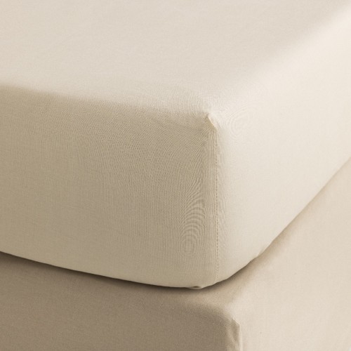 Drap housse coton peigné  118 fils/cm² Portofino Duna