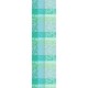 Chemin de table Mille Feuillages Turquoise, Garnier-Thiébaut