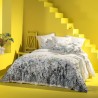 Garnier-Thiébaut - Housse de couette imprimée en percale de coton 80 fils/cm² lavé, Escapades magiques Naturel