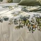 Garnier-Thiébaut - Housse de couette imprimée en percale de coton 80 fils/cm² Giardino