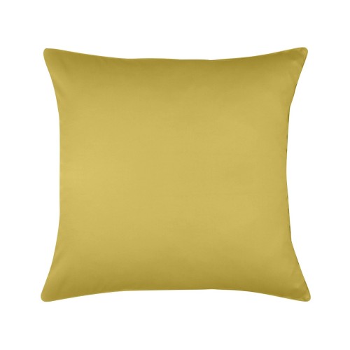 Garnier-Thiébaut - Taies unies en satin de coton 120 fils/cm² Ava Curry