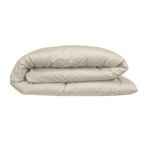 Garnier-Thiébaut - Housse de couette unie en satin de coton 120 fils/cm² Ava Lin