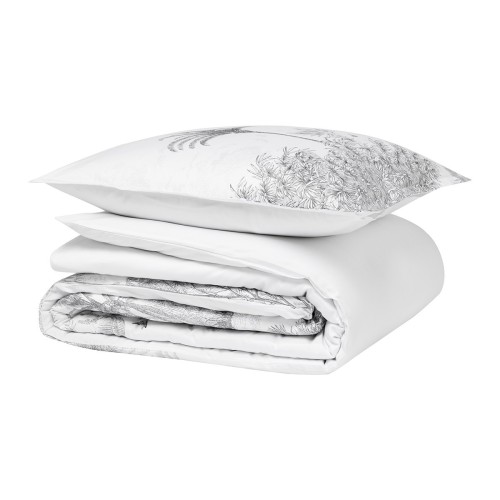 Amazone, Housse de couette haut de gamme en satin de coton Bio 120 fils/cm², Alexandre Turpault