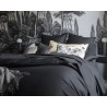 Alexandre Turpault - Housse de couette unie en satin de coton Bio 120 fils/cm² Teophile Eclipse