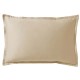 Taie rectangulaire satin de coton Bio Teophile Désert