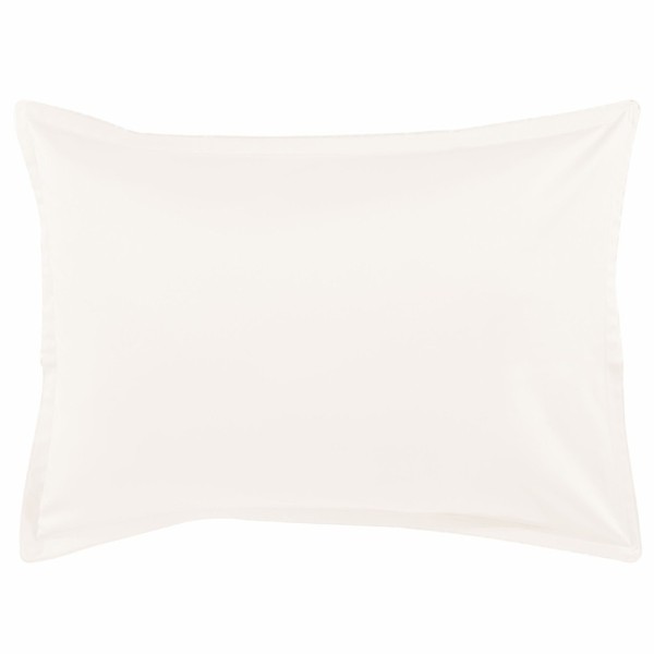 Taie rectangulaire satin de coton Bio Teophile Hermine