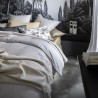 Alexandre Turpault - Housse de couette unie en satin de coton Bio 120 fils/cm² Teophile Lune