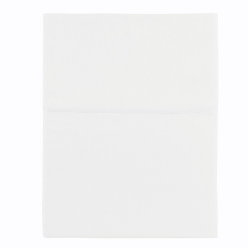 Drap plat satin de coton Bio Teophile Neige