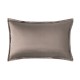 Alexandre Turpault - Taie rectangle unie en satin de coton Bio 120 fils/cm² Teophile Biche