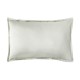 Alexandre Turpault - Taie rectangle unie en satin de coton Bio 120 fils/cm² Teophile Tilleul