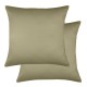 Garnier-Thiébaut - Tissu uni en satin de coton 120 fils/cm² Ava Mordoré