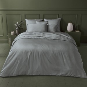 Garnier-Thiébaut - Tissu uni en satin de coton 120 fils/cm² Ava Souris 2