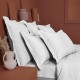 Garnier-Thiébaut - Tissu uni en percale de coton 90 fils/cm² Olana Blanc