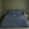 Garnier-Thiébaut - Tissu uni en percale de coton 90 fils/cm² Olana Bleu - Laize 285cm