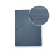 Garnier-Thiébaut - Tissu pour draps en percale de coton 90 fils/cm² Olana Bleu