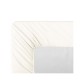 Garnier-Thiébaut - Tissu pour drap et housse de couette uni en percale de coton 90 fils/cm² Olana Ecru