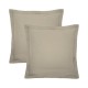 Garnier-Thiébaut - Tissu pour drap et housse de couette uni en percale de coton 90 fils/cm² Olana Lin
