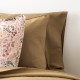 Le Jacquard Français - Taies d'oreiller coton flammé Eclat Cannelle
