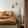 Le Jacquard Français - Housse de couette unie coton flammé Eclat