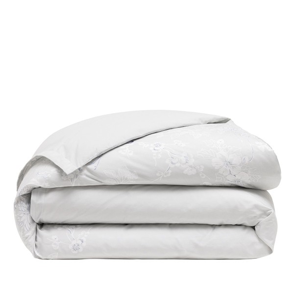 Le Jacquard Français - Housse de couette imprimée en percale de coton 118 fils/cm² Envol Crépuscule