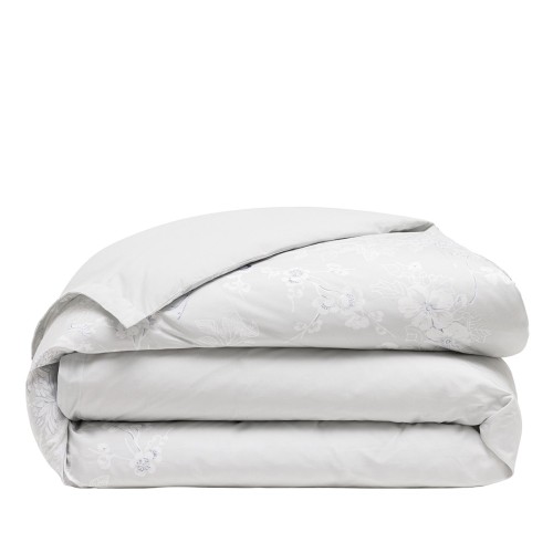 Le Jacquard Français - Housse de couette imprimée en percale de coton 118 fils/cm² Envol Crépuscule
