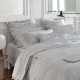 Le Jacquard Français - Housse de couette imprimée en percale de coton 118 fils/cm² Envol Crépuscule