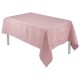 Ensemble Nappes et chemin de table Tivoli Rose poudre