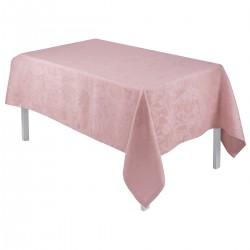Ensemble Nappes et chemin de table Tivoli Rose poudre