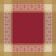 Serviettes de table pur coton jacquard Alexandria Rubis, Garnier-Thiébaut