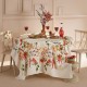 Nappe imprimé métis lin et coton lavé Piments doux Caliente, Garnier-Thiébaut 