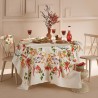 Serviettes de table imprimé métis lin et coton lavé Piments doux Caliente, Garnier-Thiébaut (par 4)