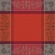 Nappe de table jacquard coton Casse noisettes Rouge festif, Garnier-Thiébaut 