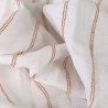 Serviettes de table jacquard coton peigné lavé Rimini Terracotta, Garnier-Thiébaut (par 4)