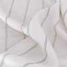 Serviettes de table jacquard coton peigné lavé Rimini Verde, Garnier-Thiébaut (par 4)