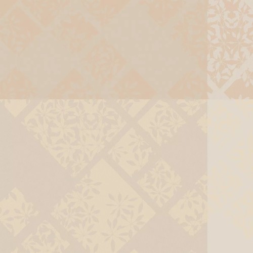 Serviettes de table coton jacquard Mille Pistils Naturel, Garnier-Thiébaut