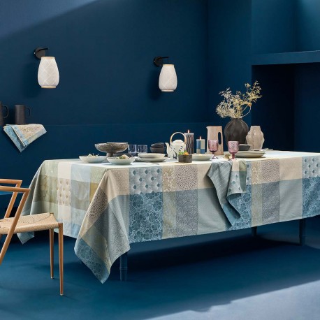 Nappe coton Mille Zen Ecume, Garnier-Thiébaut