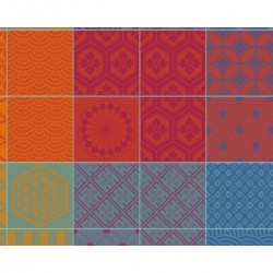 Set de table coton jacquard Mille Hana Floralies, Garnier-Thiébaut