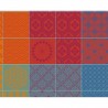 Sets de table coton jacquard Mille Hana Floralies, Garnier-Thiébaut (par 4)