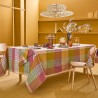 Nappe sur mesure coton jacquard Mille Halos Prunus, laize 185cm, Garnier-Thiébaut