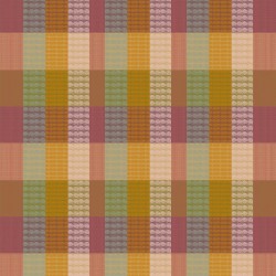 Tissu nappes au mètre coton jacquard Mille Halos Prunus, laize en 185cm, Garnier-Thiébaut