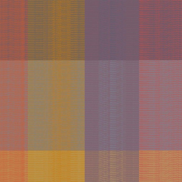 Serviettes de table coton jacquard Mille Ecossais Velvet, Garnier-Thiébaut