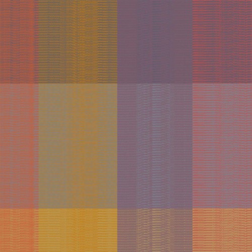 Serviettes de table coton jacquard Mille Ecossais Velvet, Garnier-Thiébaut