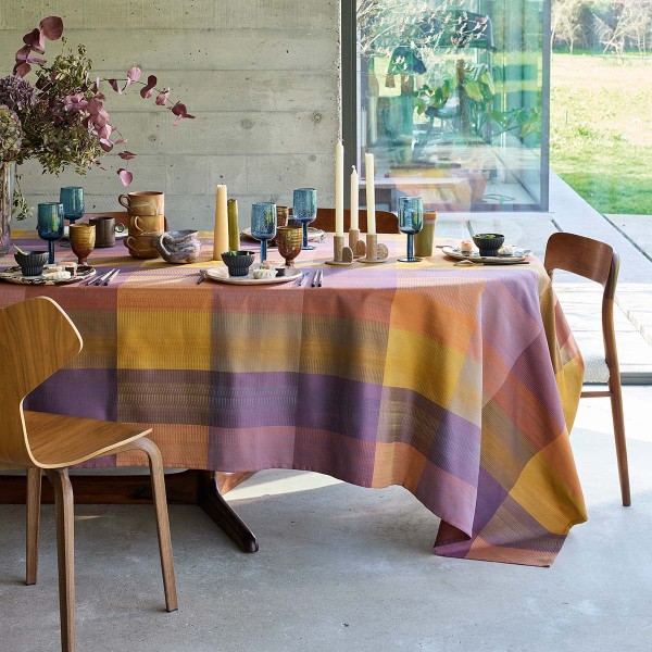 Nappes coton jacquard Mille Ecossais Velvet, Garnier-Thiébaut