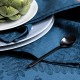 Nappes jacquard coton Végétal Mood Myrtille, Le Jacquard Français