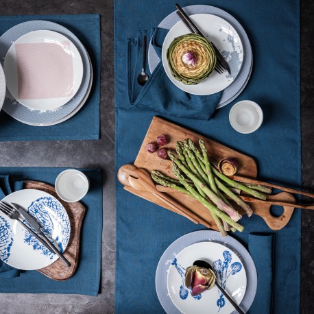 Set de table enduit Végétal Mood Myrtille, Le Jacquard Français