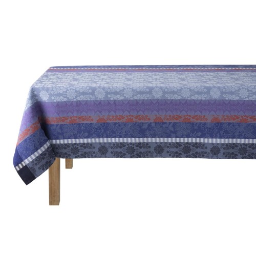 Nappe jacquard coton Gipsy Azur, Le Jacquard Français 